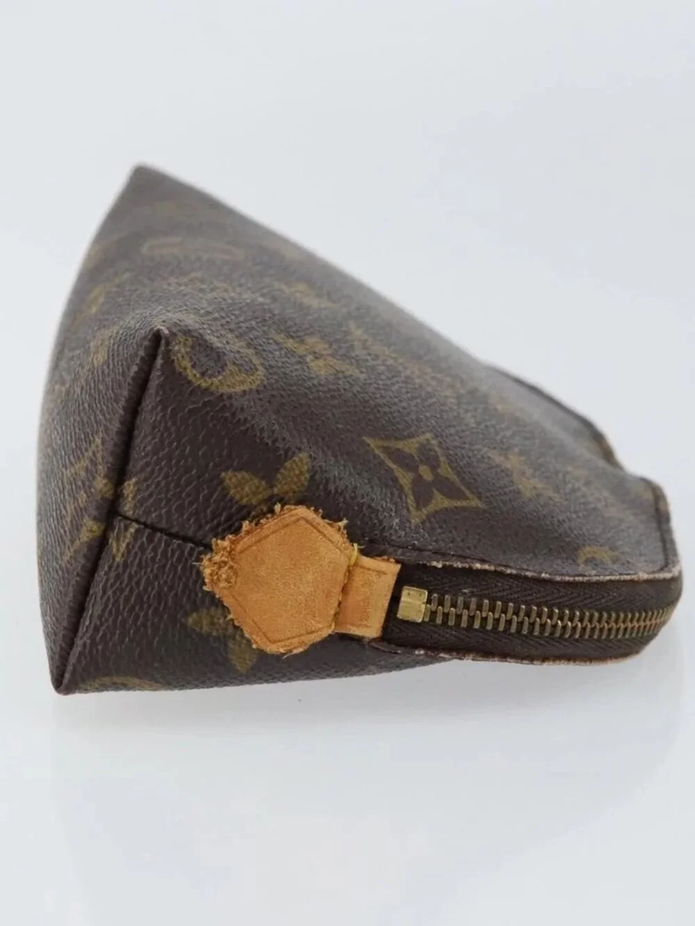 LOUIS VUITTON Monogram Pochette Cosmetic PM Pouch M43998 LV Auth